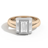 Shahla Karimi Ando Baguette Bezel Wrap Ring 14K Yellow Gold