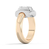 Shahla Karimi Ando Oval Bezel Wrap Ring 14K Yellow Gold