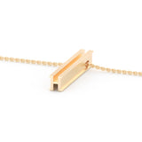 Beth X Shahla Shape H 14K Yellow Gold