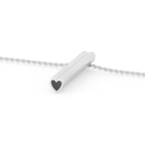 Beth X Shahla Shape Heart 14K White Gold