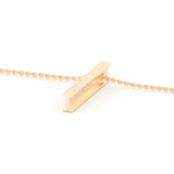 Beth X Shahla Shape I 14K Yellow Gold