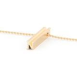 Beth X Shahla Shape N 14K Yellow Gold