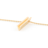 Beth X Shahla Shape V 14K Yellow Gold