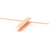 Beth X Shahla Shape Z 14K Rose Gold