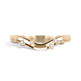 Shahla Karimi Gaudi Curved 2mm Band 14K Yellow Gold