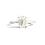 Shahla Karimi Jewelry Old Mine Emerald 14K Gold on a white background 