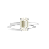 Shahla Karimi Jewelry Old Mine Emerald 14K Gold on a white background 