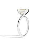 Shahla Karimi Jewelry Old Mine Emerald 14K Gold on a white background 