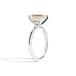 Shahla Karimi Jewelry Old Mine Emerald 14K Gold Ring on a white background