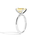 Shahla Karimi Jewelry Old Mine Emerald 14K Gold Ring on a white background
