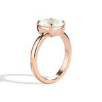 Shahla Karimi Jewelry Old Mine Cushion 14K Gold Ring on a white background