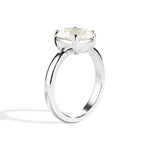 Shahla Karimi Jewelry Old Mine Cushion 14K Gold Ring on a white background