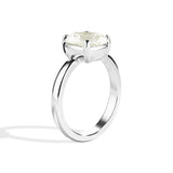 Shahla Karimi Jewelry Old Mine Cushion 14K Gold Ring on a white background