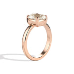 Shahla Karimi Jewelry Old Mine Cushion 14K Gold Ring on a white background