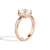 Shahla Karimi Jewelry Old Mine Cushion 14K Gold Ring on a white background