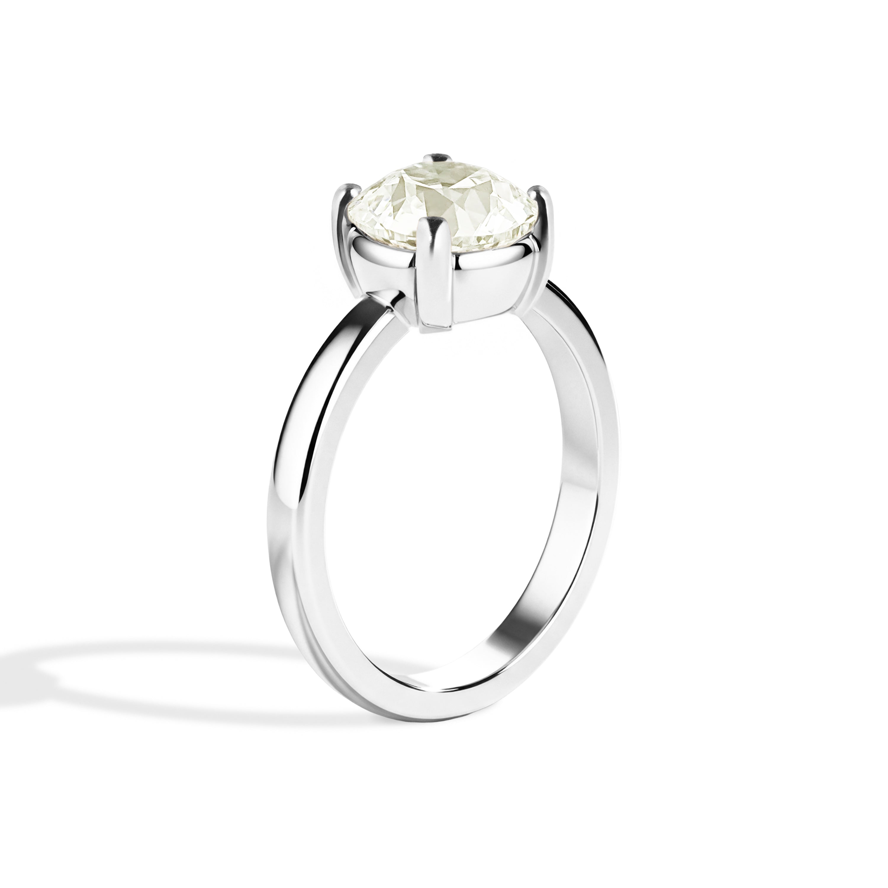 Shahla Karimi Jewelry Old European 14K Gold Ring on a white background