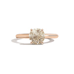 Shahla Karimi Jewelry Old European 14K Gold Ring on a white background