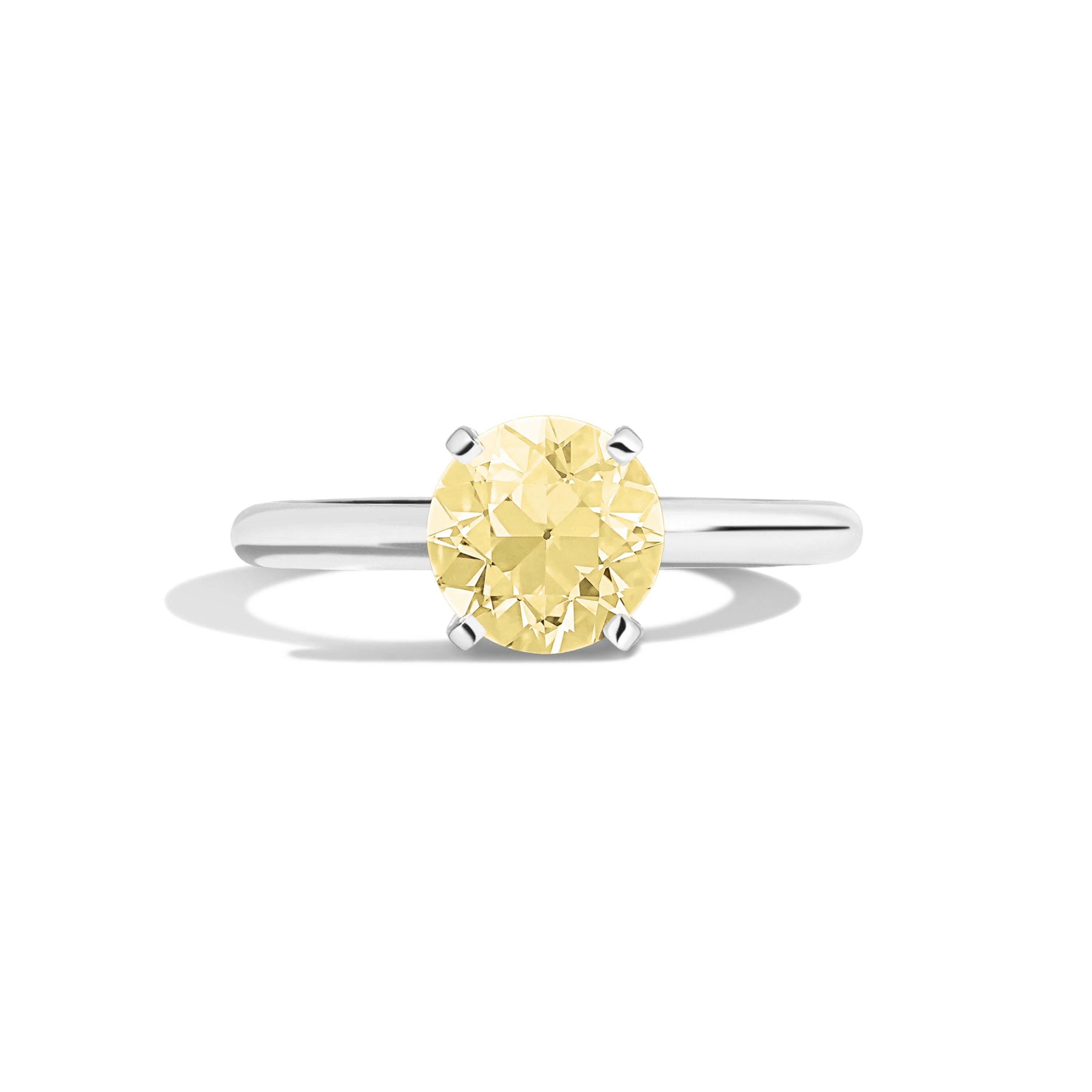 Shahla Karimi Jewelry Old European 14K Gold Ring on a white background
