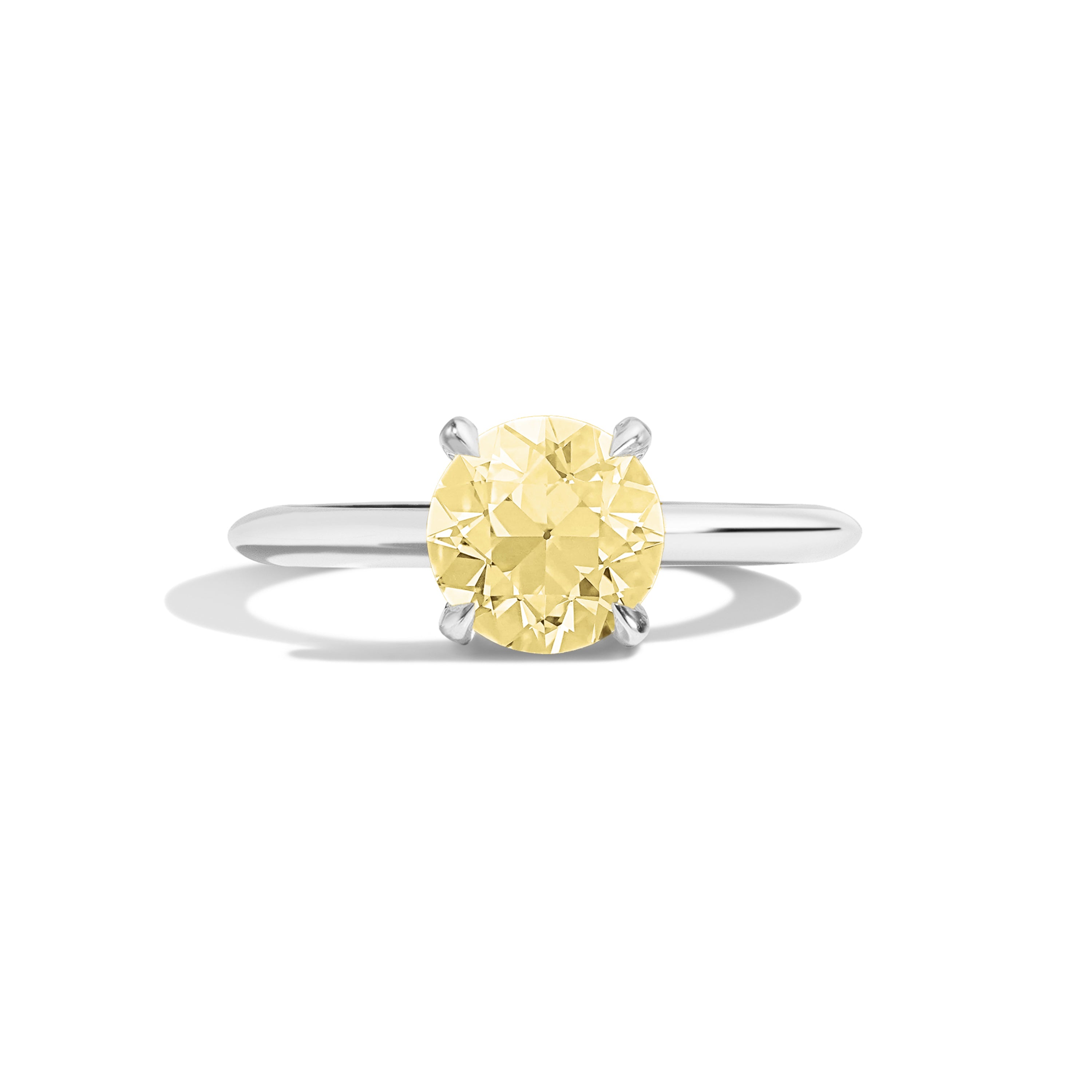 Shahla Karimi Jewelry Old European 14K Gold Ring on a white background