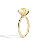 Shahla Karimi Jewelry Old European 14K Gold Ring on a white background