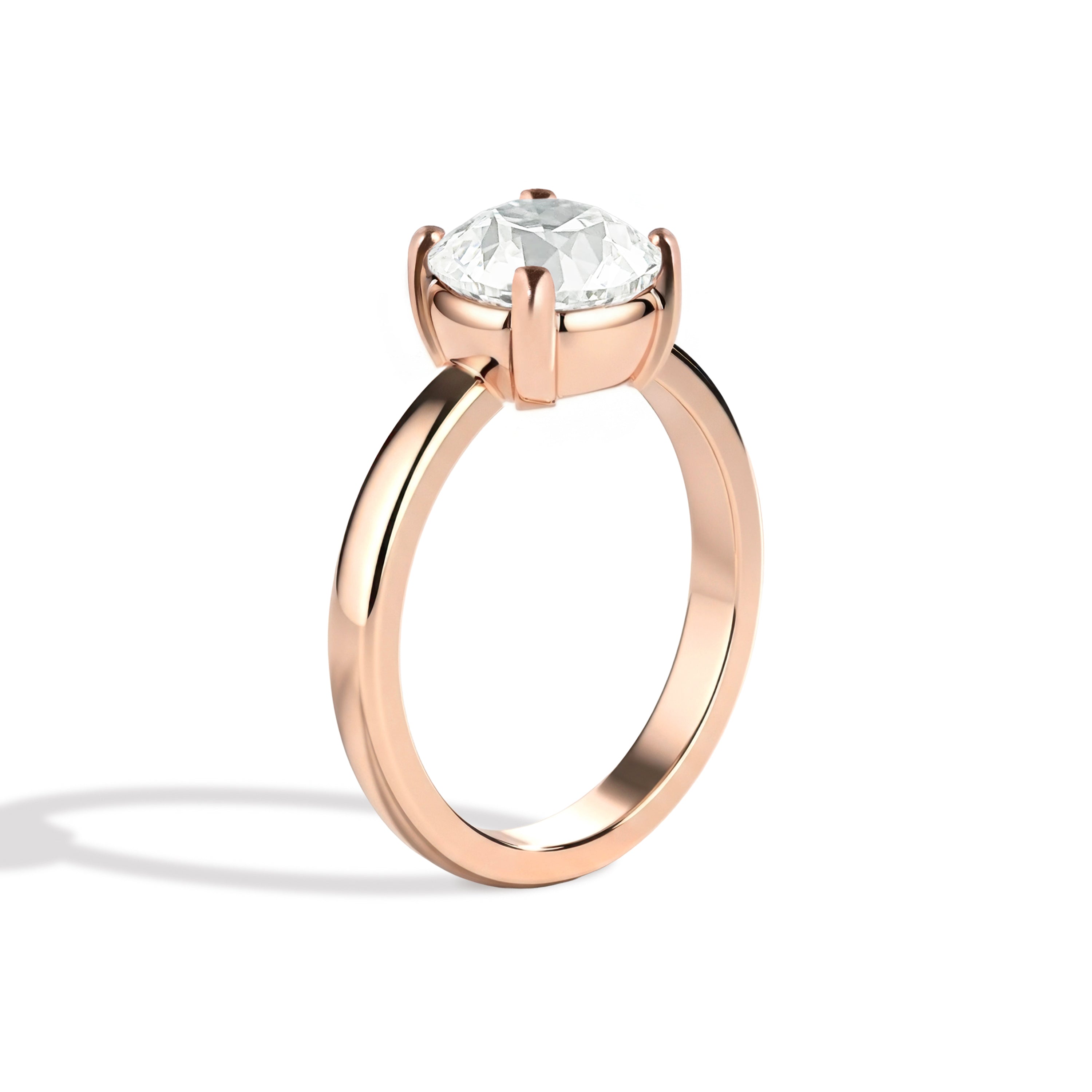 Shahla Karimi Jewelry Old European 14K Gold Ring on a white background