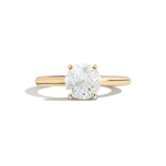 Shahla Karimi Jewelry Old European 14K Gold Ring on a white background
