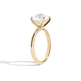 Shahla Karimi Jewelry Old European 14K Gold Ring on a white background