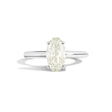 Shahla Karimi Jewelry Old Mine Moval 14K Gold Ring on a white background