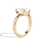 Shahla Karimi Jewelry Old Mine Moval 14K Gold Ring on a white background