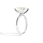 Shahla Karimi Jewelry Old Mine Moval 14K Gold Ring on a white background