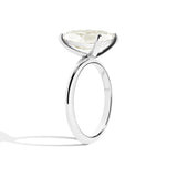 Shahla Karimi Jewelry Old Mine Moval 14K Gold Ring on a white background