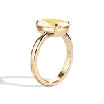 Shahla Karimi Jewelry Old Mine Moval 14K Gold Ring on a white background