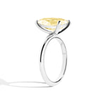 Shahla Karimi Jewelry Old Mine Moval 14K Gold Ring on a white background
