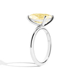 Shahla Karimi Jewelry Old Mine Moval 14K Gold Ring on a white background
