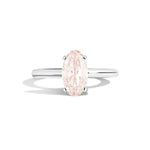Shahla Karimi Jewelry Old Mine Moval 14K Gold on a white background