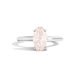 Shahla Karimi Jewelry Old Mine Moval 14K Gold on a white background