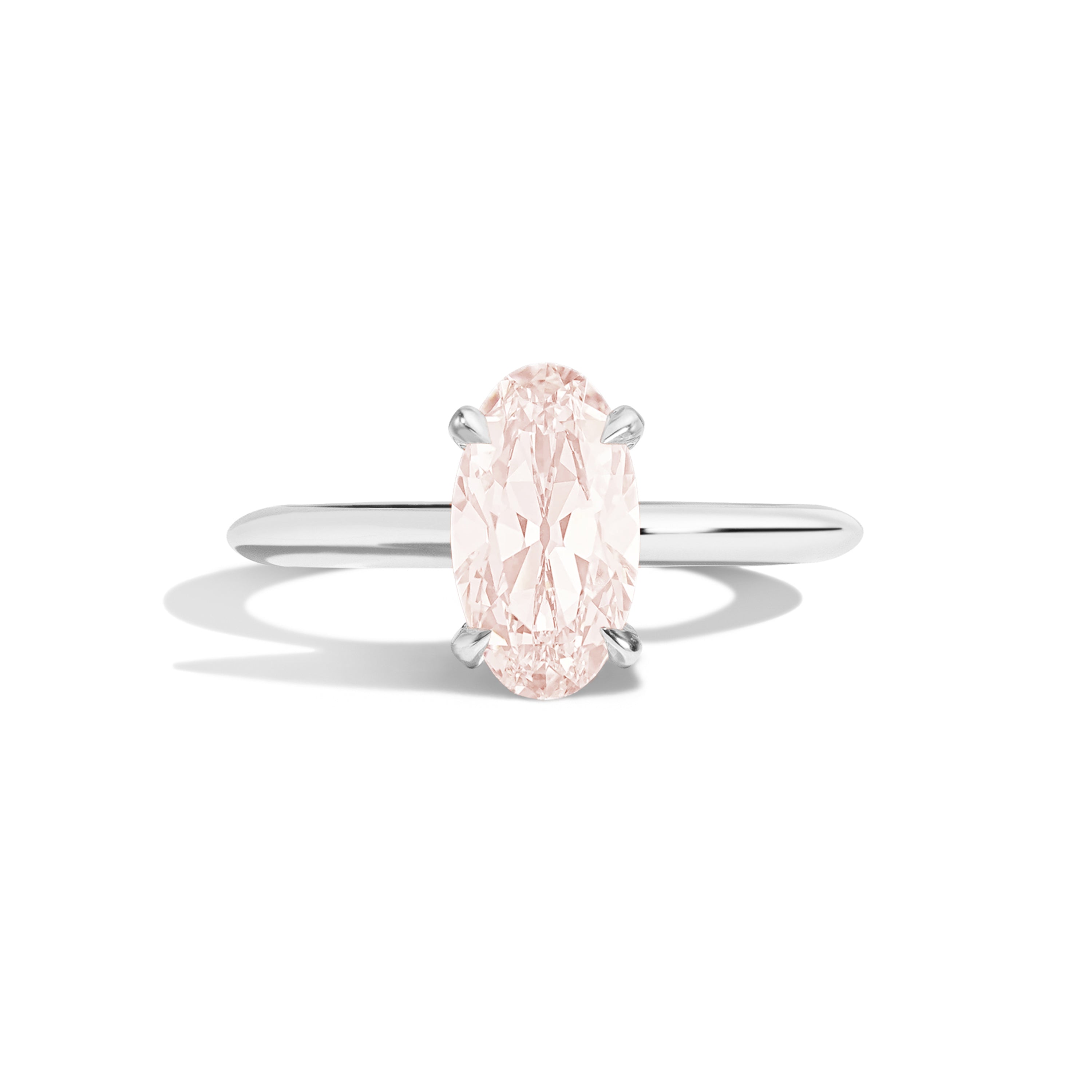 Shahla Karimi Jewelry Old Mine Moval 14K Gold Ring on a white background