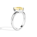 Shahla Karimi Jewelry Old Mine Pear 14K Ring on a white background