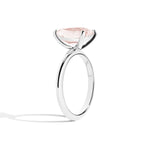 Shahla Karimi Jewelry Old Mine Pear 14K Gold Ring on a white background