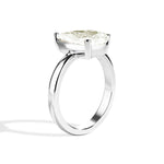 Shahla Karimi Jewelry Old Mine Pear 14K Gold on a white background