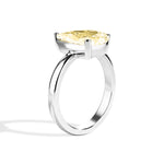 Shahla Karimi Jewelry Old Mine Pear 14K Gold in a white background
