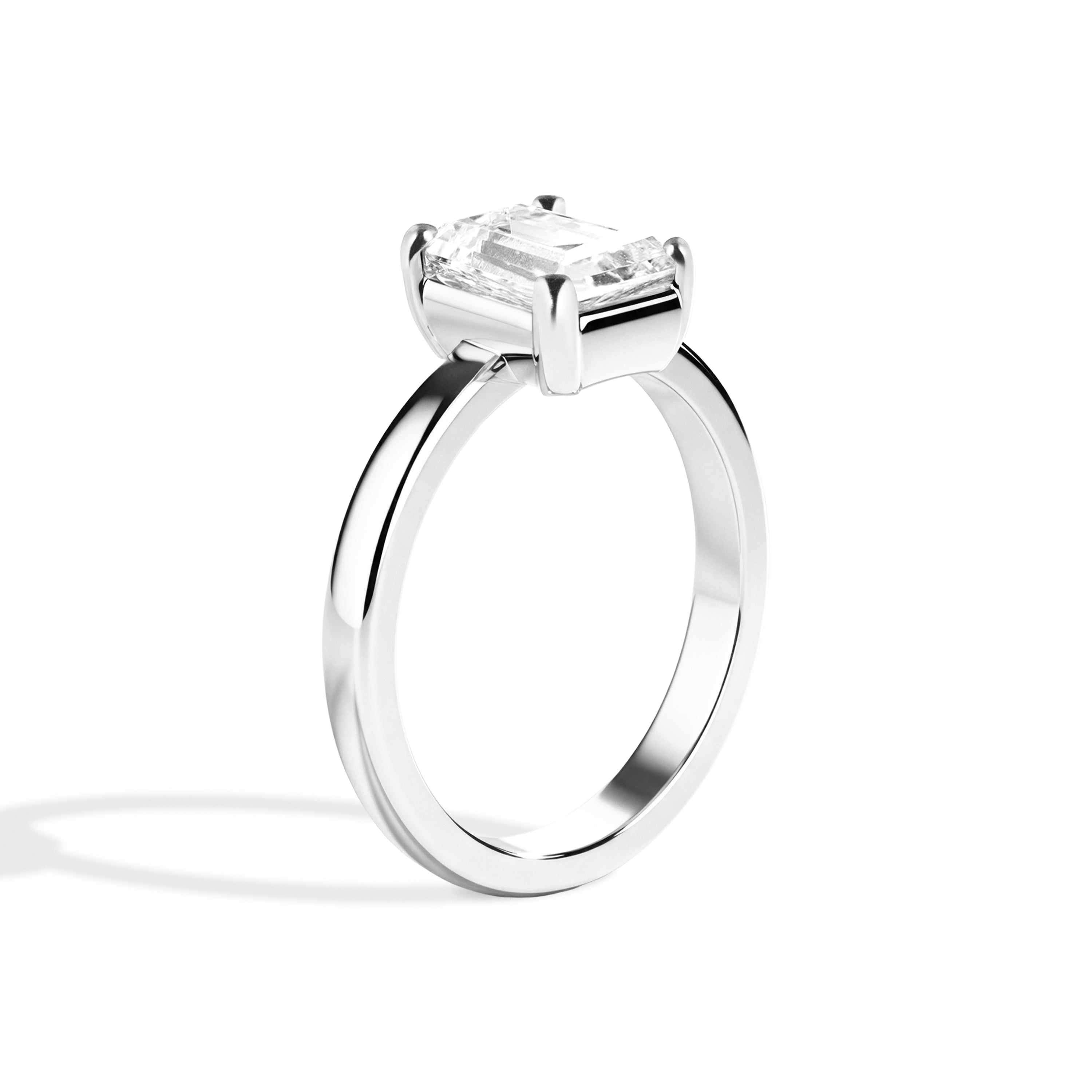 Shahla Karimi Jewelry Old Mine Emerald 14K Gold Ring on a white background