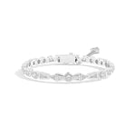 Shahla Karimi Jewelry Azadi Tennis Bracelet 14K White Gold