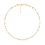 Shahla Karimi Jewelry Azadi Tennis Necklace 14K Yellow Gold
