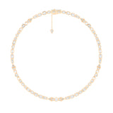 Shahla Karimi Jewelry Azadi Tennis Necklace 14K Yellow Gold