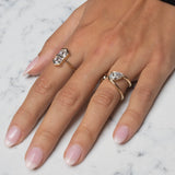 Shahla Karimi Zaha Wrap Ring With Pear 14K Yellow Gold