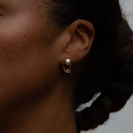 Shahla Karimi Jewelry on ear in 14K Yellow Gold