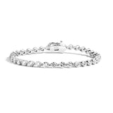 Shahla Karimi Invisible Set 3.5mm White Gold Tennis Bracelet