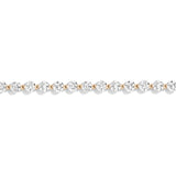 Shahla Karimi Invisible Set 3.5mm Yellow Gold Tennis Bracelet