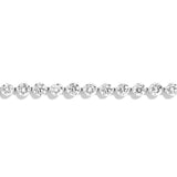 Shahla Karimi Invisible Set 4.2mm White Gold Tennis Bracelet